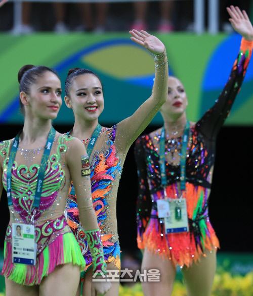 [SS포토]예선 5위 손연재, '메달권 진입을 목표로!'