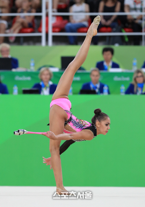 [SS포토]손연재 예선 5위, 1위는 러시아 마문