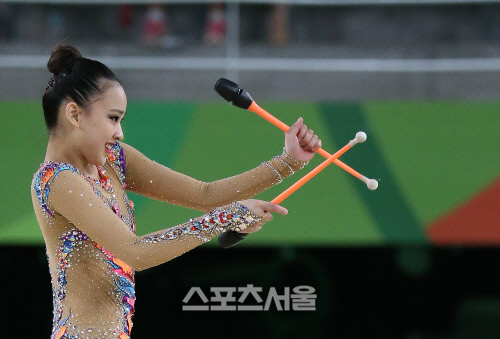 [SS포토]손연재, 런던에 이어 리우에서도 결선 진출