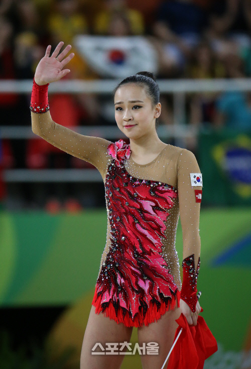 [SS포토] 안녕 리우...손연재의 아름다웠던 여름이여...