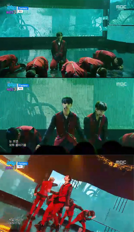 '음악중심' 빅스, 카리스마로 무대 압도 '강렬+시크'