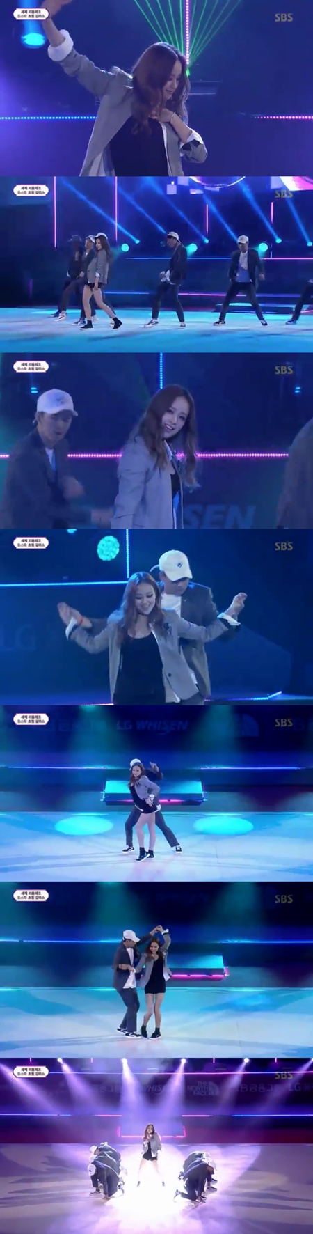 '아찔 커플 댄스까지' 손연재, 엑소 '으르렁' 완벽 커버 