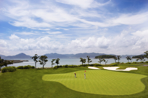 힐튼남해_골프코스전경