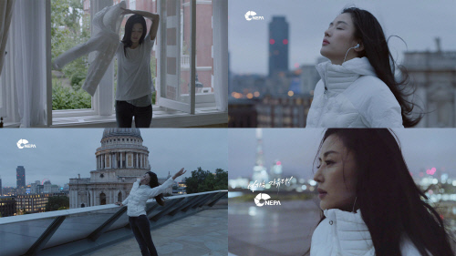 네파 스파이더 재킷 TVC 이미지