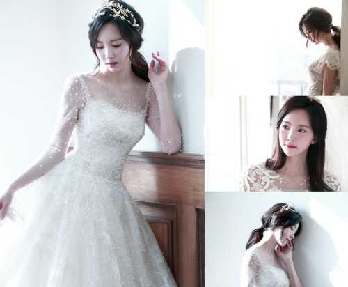 '옥중화' 윤주희,청순+우아 웨딩드레스자태로 '男심' 흔들