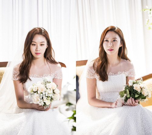 고성희 아름다운 웨딩드레스 자태 감탄