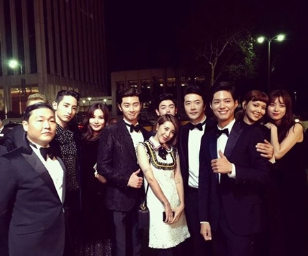 '싸이부터 박보검까지'…서인영, 톱스타들과 LA 회동