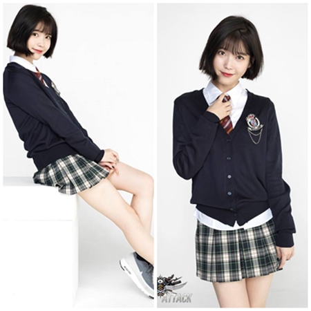 '볼 달걀 두 개' 아이유, 게임 캐릭터 속 여신 