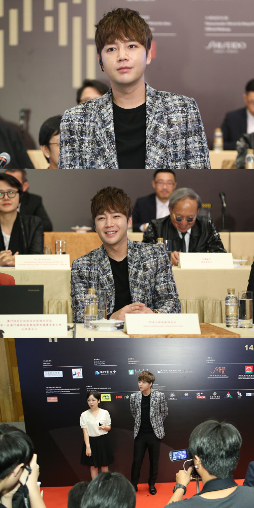 "아시아 프린스의 위용" 장근석, '제1회 마카오국제영화제' 홍보대사