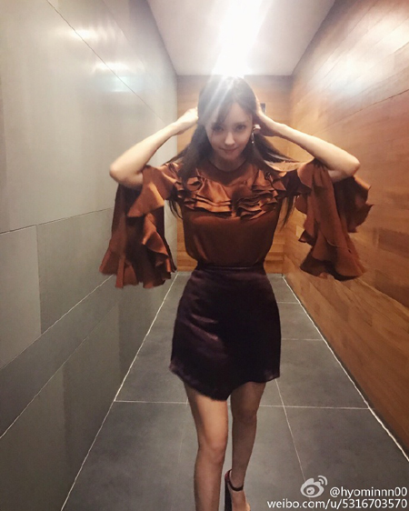 [★SNS] "완벽한 S라인" 효민, 몸매+미모 모두 시선 싹쓸이