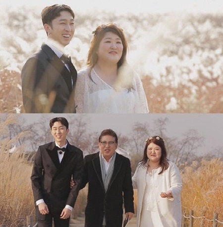 '우결' 슬리피♥이국주, 갈대밭서 행복 가득한 결혼식 