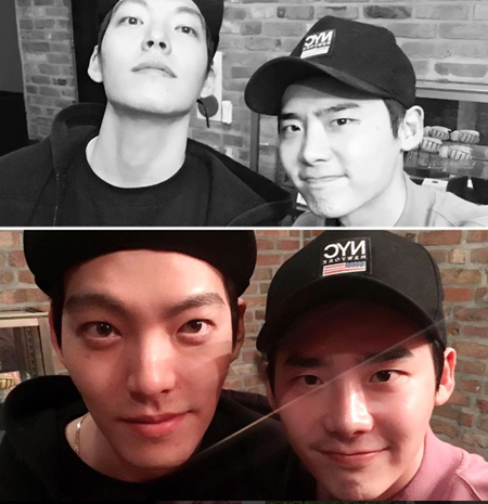 [★SNS] 김우빈X이종석, 훈훈함 폭발하는 절친샷 "잘 생겨짐"