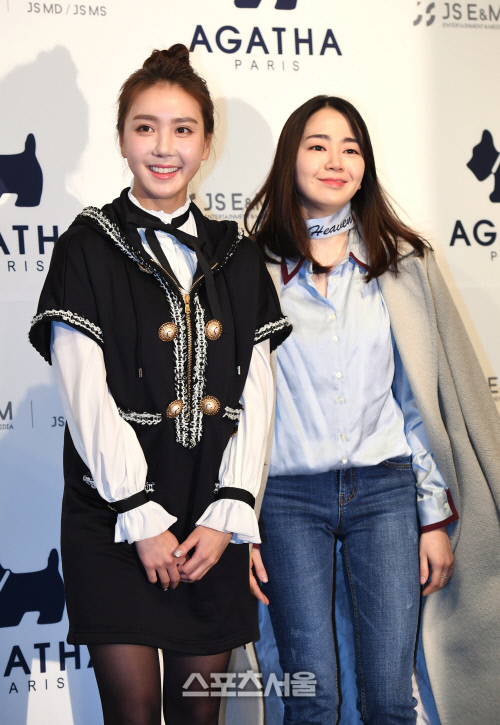 [SS포토]밝은 미소로 매력 발산하는 하수민과 이수인