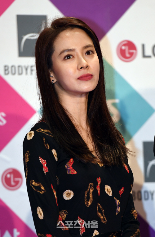 [SS포토]송지효, '런닝맨으로는 마지막 시상식이구나...'
