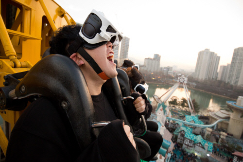 [롯데월드 어드벤처] 자이로드롭2 VR 오픈 (1)