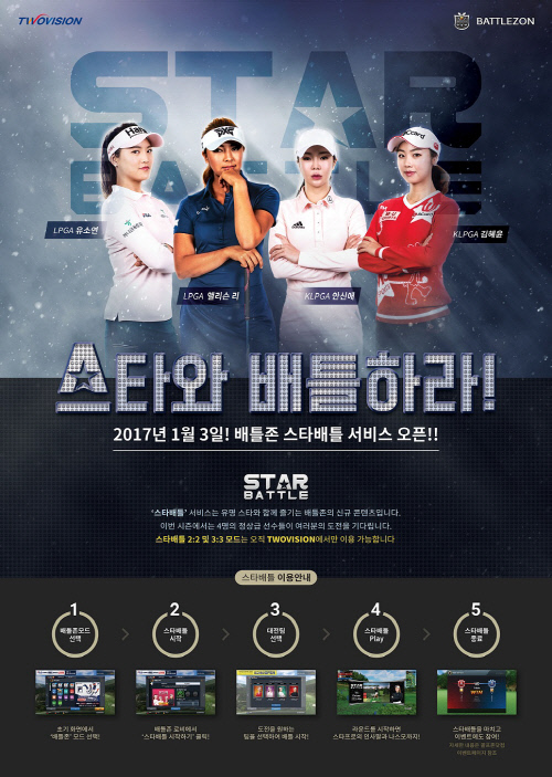 골프존,스타배틀 이벤트\' 실시