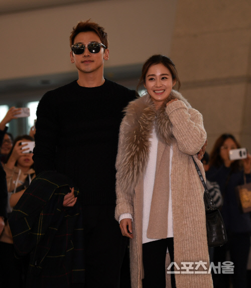 비-김태희부부,오늘 발리로 신혼여행 "행복하게 잘살겠다"