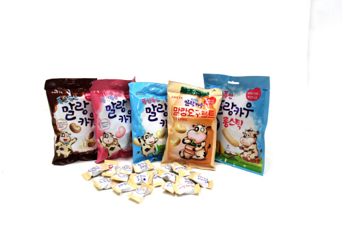 롯데제과 말랑카우 제품 모음