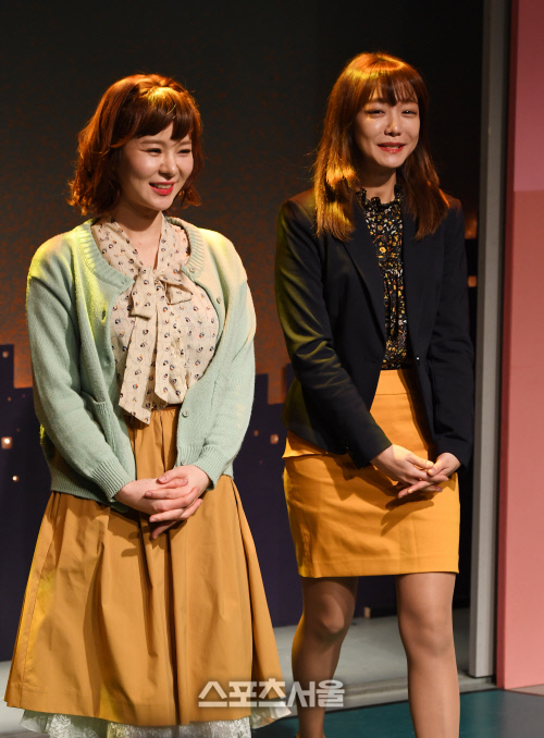 [SS포토] 맹승지-신소율의 연극 무대 도전, 닮았나요?