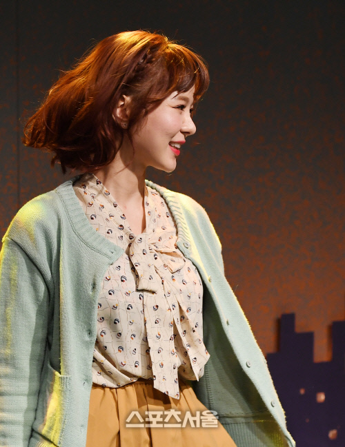 [SS포토] 맹승지, 대학로 연극 무대 도전에 설레는 표정?