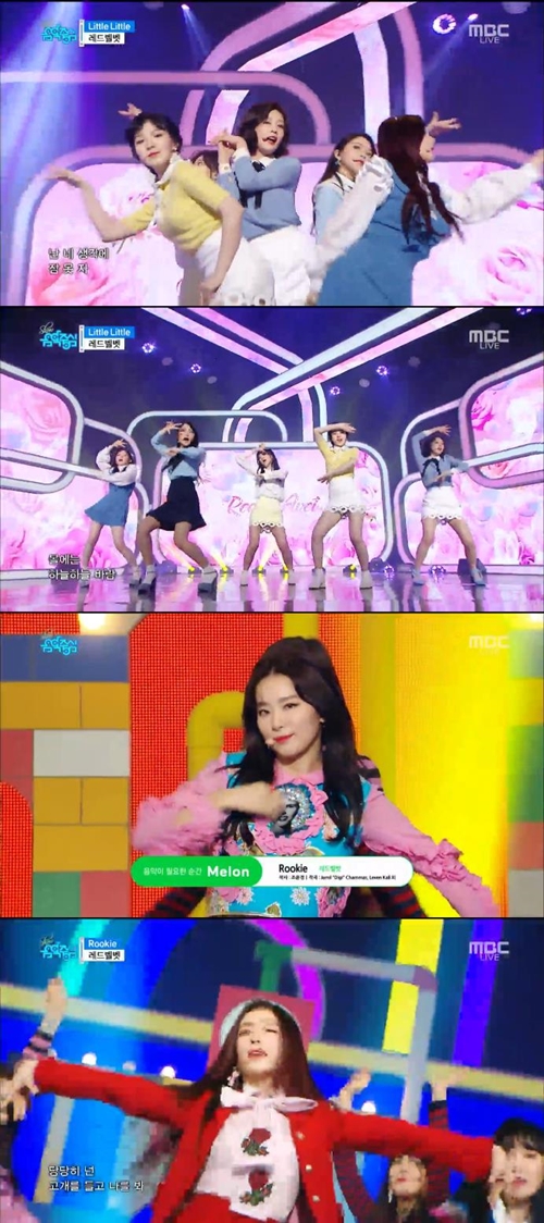 '음악중심' 레드벨벳, 절로 빠져드는 중독성 '루키'