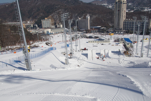 [휘닉스 스노우파크]에어리얼