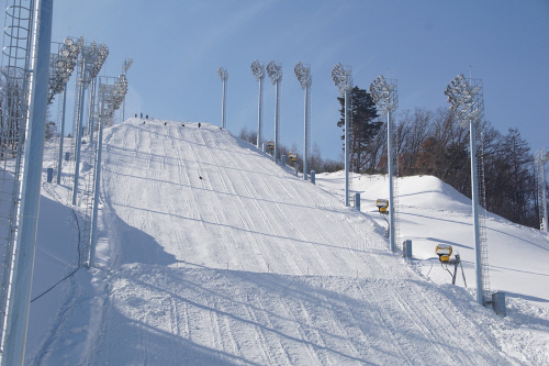 [휘닉스 스노우파크]모글 코스