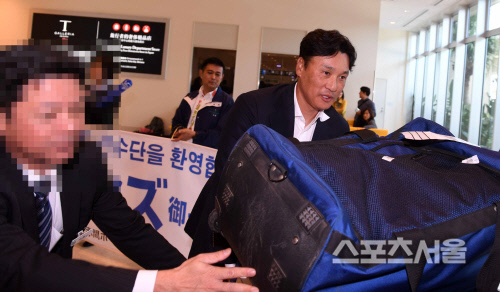 [SS포토]이승엽, \'올해를 최고의 해로 만들기 위해 오키나와에 왔습니다\'