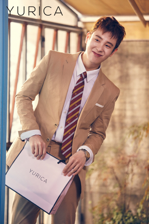 유리카, 브랜드 모델로 블락비 피오 기용하며 여심저격_01