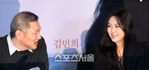 [SS포토]홍상수 감독과 김민희, '진심으로 사랑하는 사이'