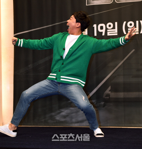 [SS포토]'더 벙커8' 이상준, '예능은 적응 시간이 필요해!'