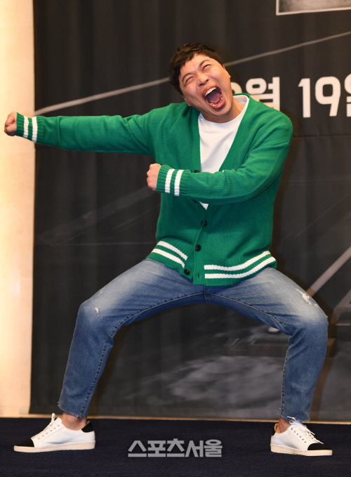 [SS포토]'더 벙커8' 이상준, '예능은 계속 배우는 중'