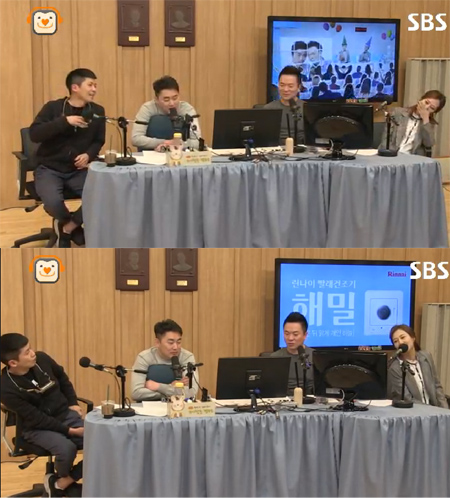 '컬투쇼' 장윤정, "신곡 '벚꽃길', 주부를 위한 노래"