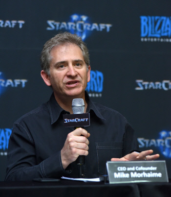 스타크래프트 리마스터 기자 간담회 마이크 모하임