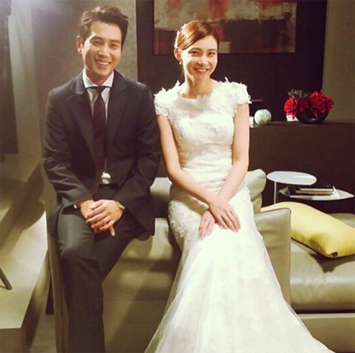 차예련♥주상욱, 웨딩드레스 입으면 이런 모습?
