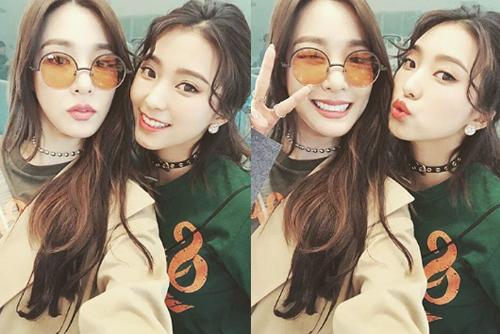 "절친이란 이런 것" 티파니-보라, 변치 않는 우정 과시