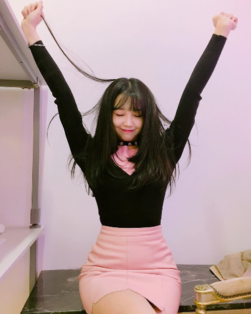 "무결점 S라인" 정은지, 모델도 울고 갈 완벽 각선미