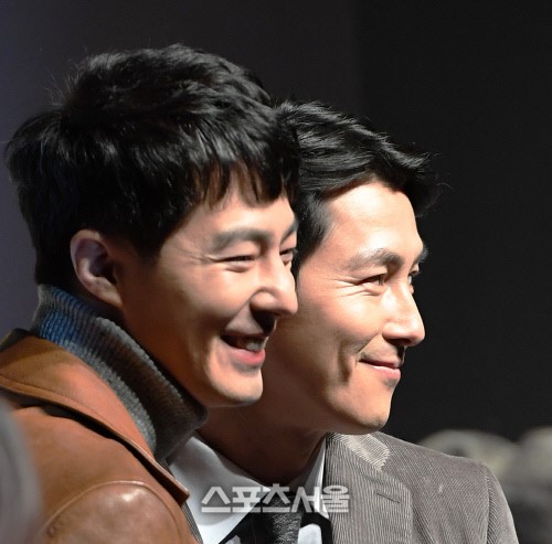 정우성, 조인성이 쏜 커피차 자랑 "인성아 고맙다"