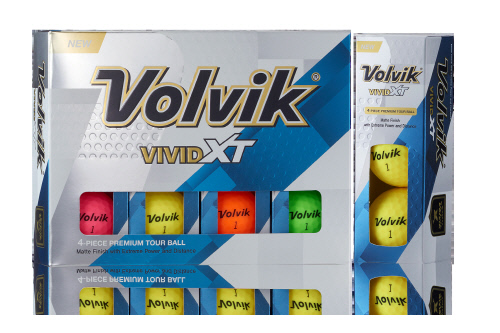 [골프특집]볼빅, 4PC 무광택 컬러볼 '비비드XT' 출시 "눈부심 줄이고 비거리 극대화"