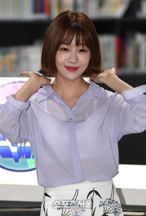 [SS포토]라붐의 유정, 단발머리 잘 어울리죠?