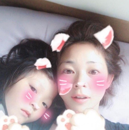 "이래서 붕어빵"…야노시호·추사랑, 귀요미 셀카