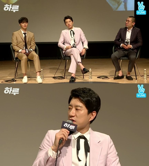 '하루' 김명민 "변요한과 호흡? '육룡이' 때가 더 편했다" (V라이브)