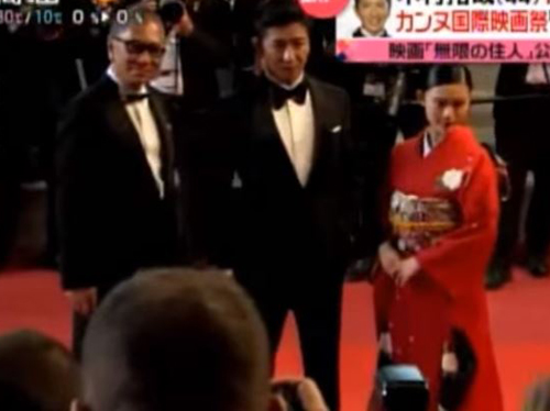 기무라 타쿠야, 칸 레드카펫서 여배우 혼자 두고 입장한 이유
