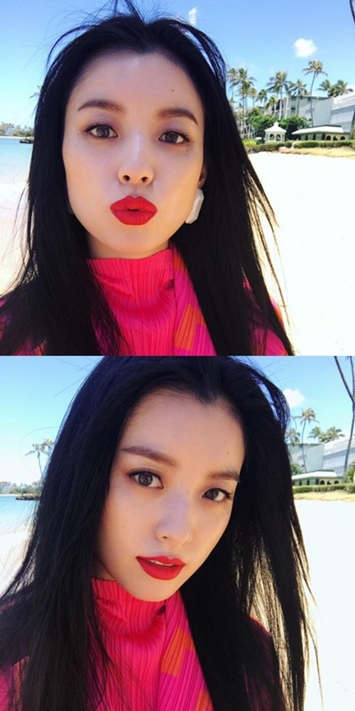 한효주, 지금껏 한 번도 보여준 적 없는 파격 레드립