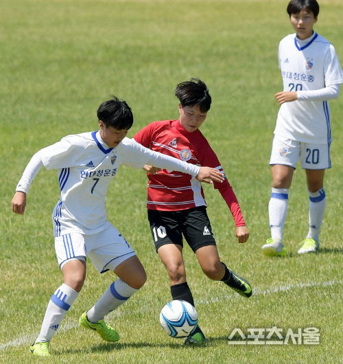 [SS포토] \'여왕기\' 청운중 김은주-진주여중 박은지의 양보없는 경합!