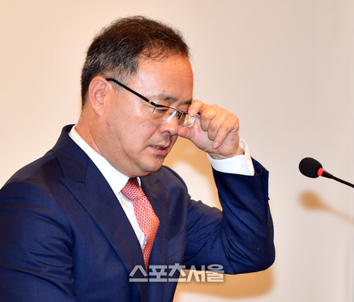 기술위원회 결과 발표하는 이용수 위원장[SS포토]