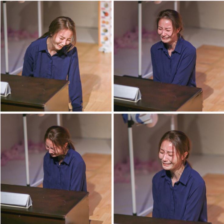 안혜경,연극무대서 폭풍 오열 '가슴 저릿'