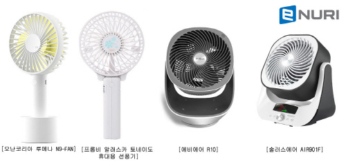 [첨부사진] 핸디형 선풍기 및 공기순환기