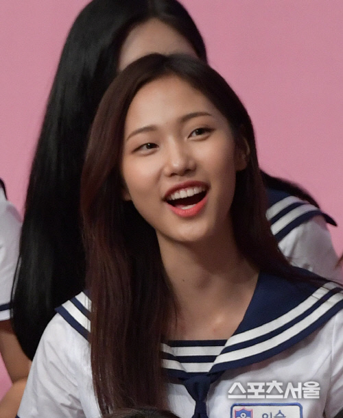 [SS포토]  \'아이돌 학교\' 이슬, 기분 좋아지는 미소~!