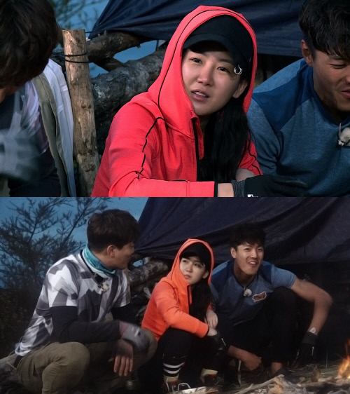 '정글' 소유, 조개구이 만찬 앞에 "초록 친구 생각나"...소주앓이
